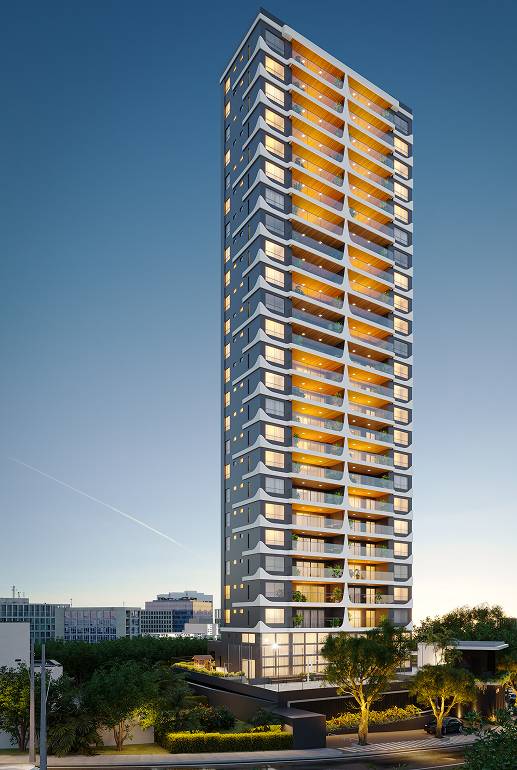 Modern luxury skyscraper